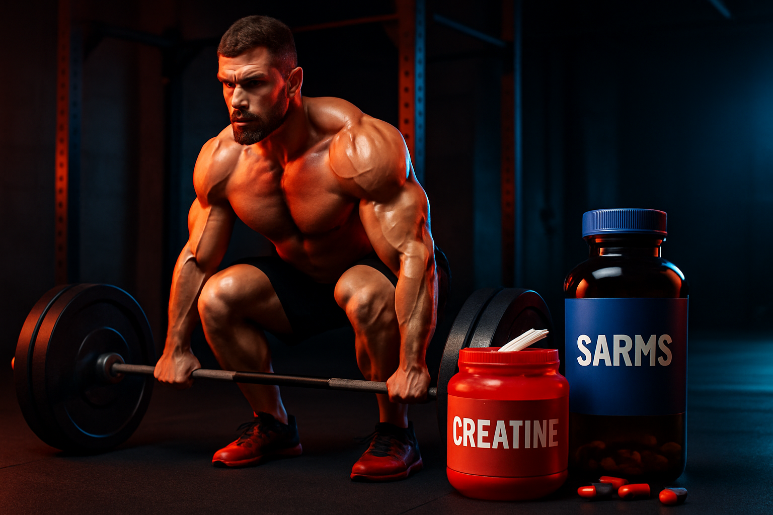 Wissenschaftlicher Vergleich von Kreatin und SARMs: Molekülstrukturen und Wirkprofile