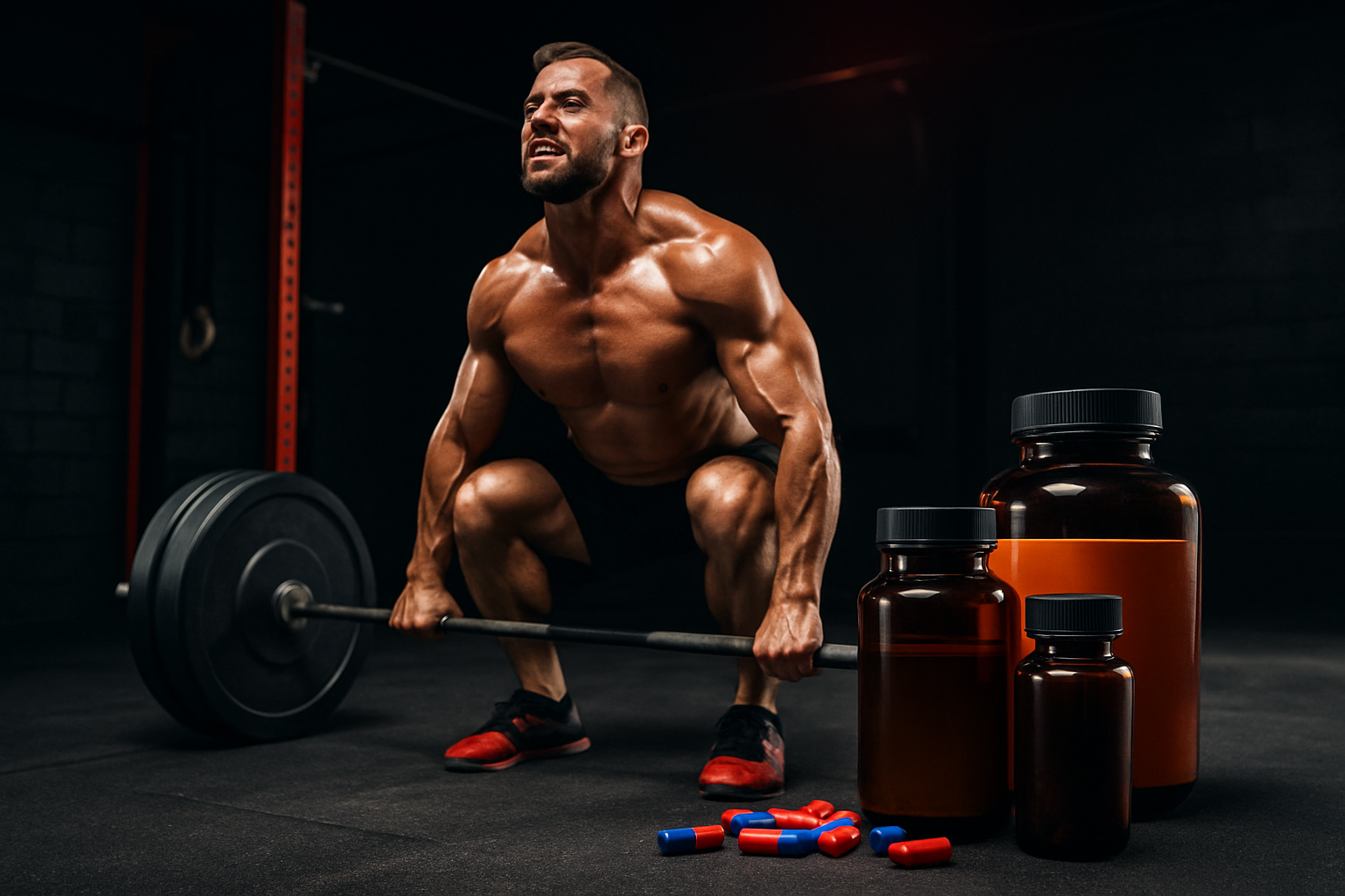 Verschiedene SARMs Präparate symbolisieren Stack-Kombinationen